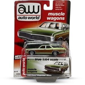 Auto World 1969 Chevy Kingswood Estate Diecast 2014